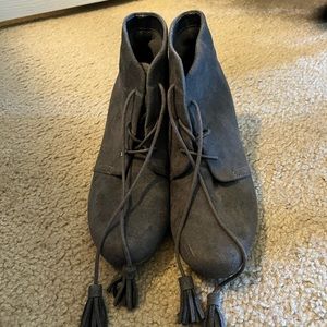 Gray Bootie
